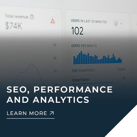 SEO, Performance and Analytics